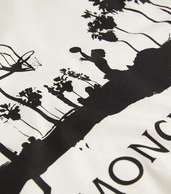 Moncler Enfant Basketball Print T-Shirt