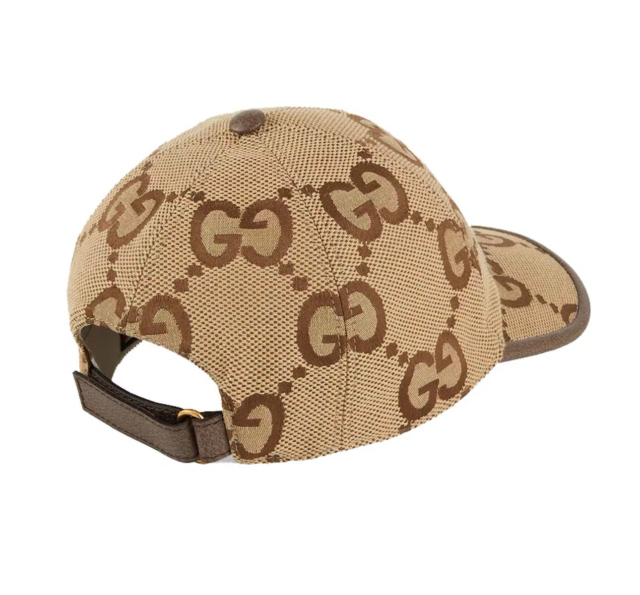 Gucci Jumbo Monogram Beige Cap