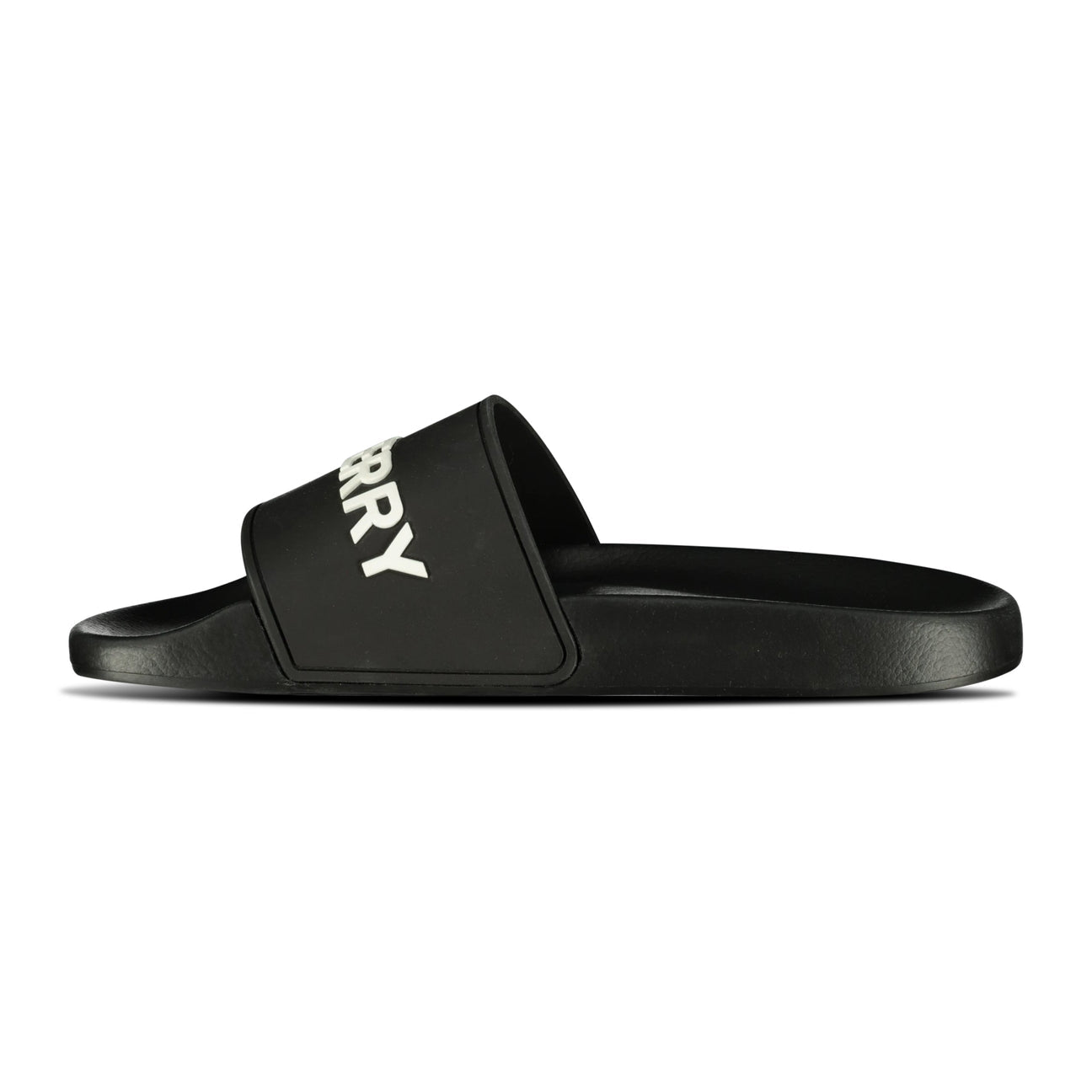 Burberry Logo Tech Furley Sliders Black/White