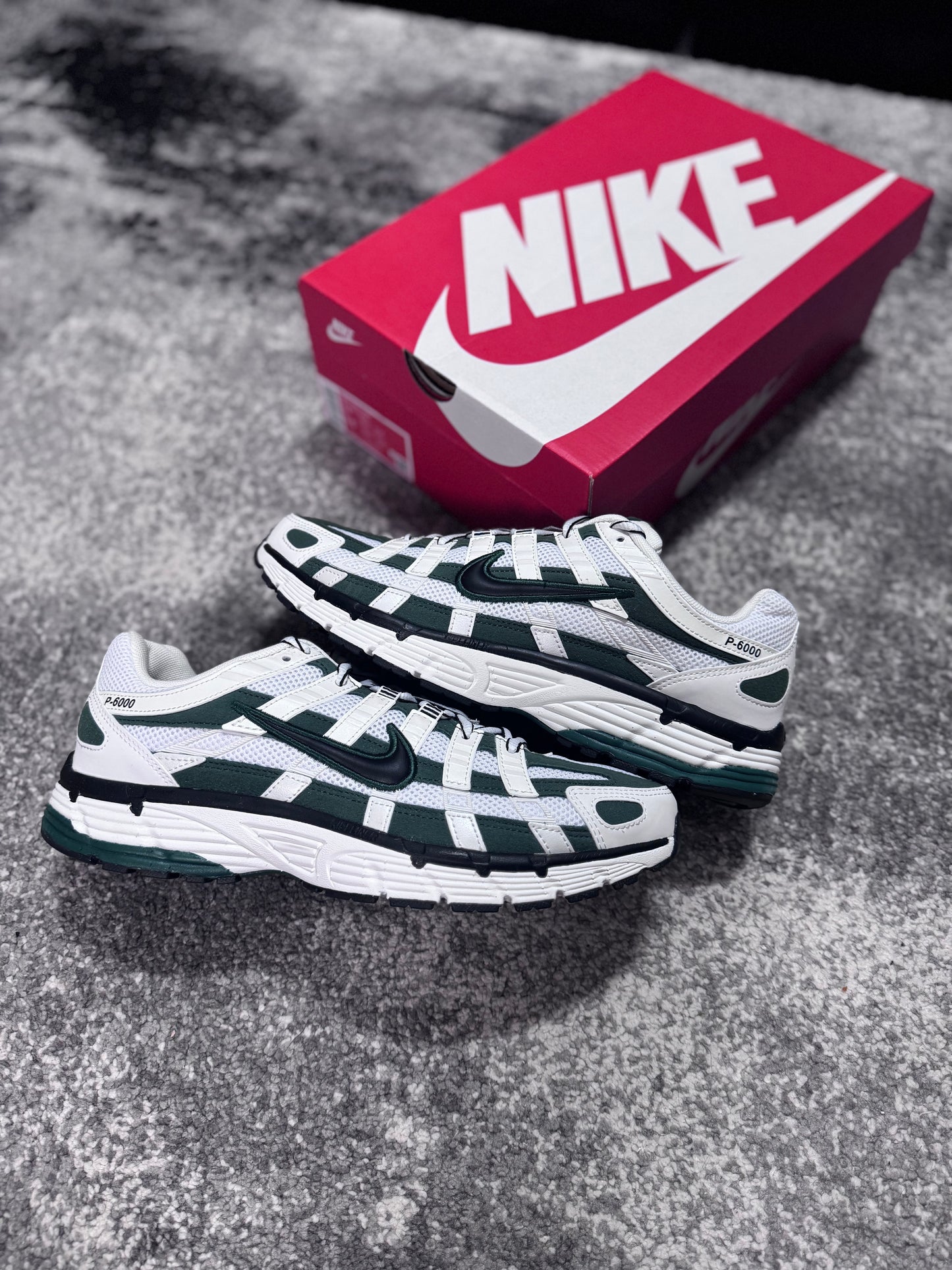 Nike P6000 “Summit White/Fir Black”