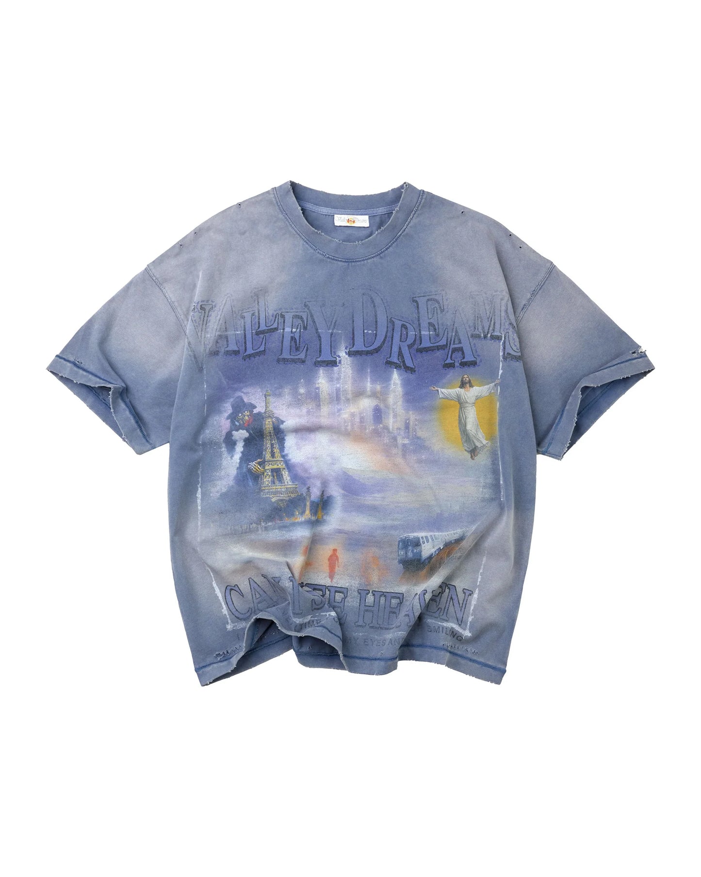 Valley Dreams “Can I See Heaven” Tee - Blue
