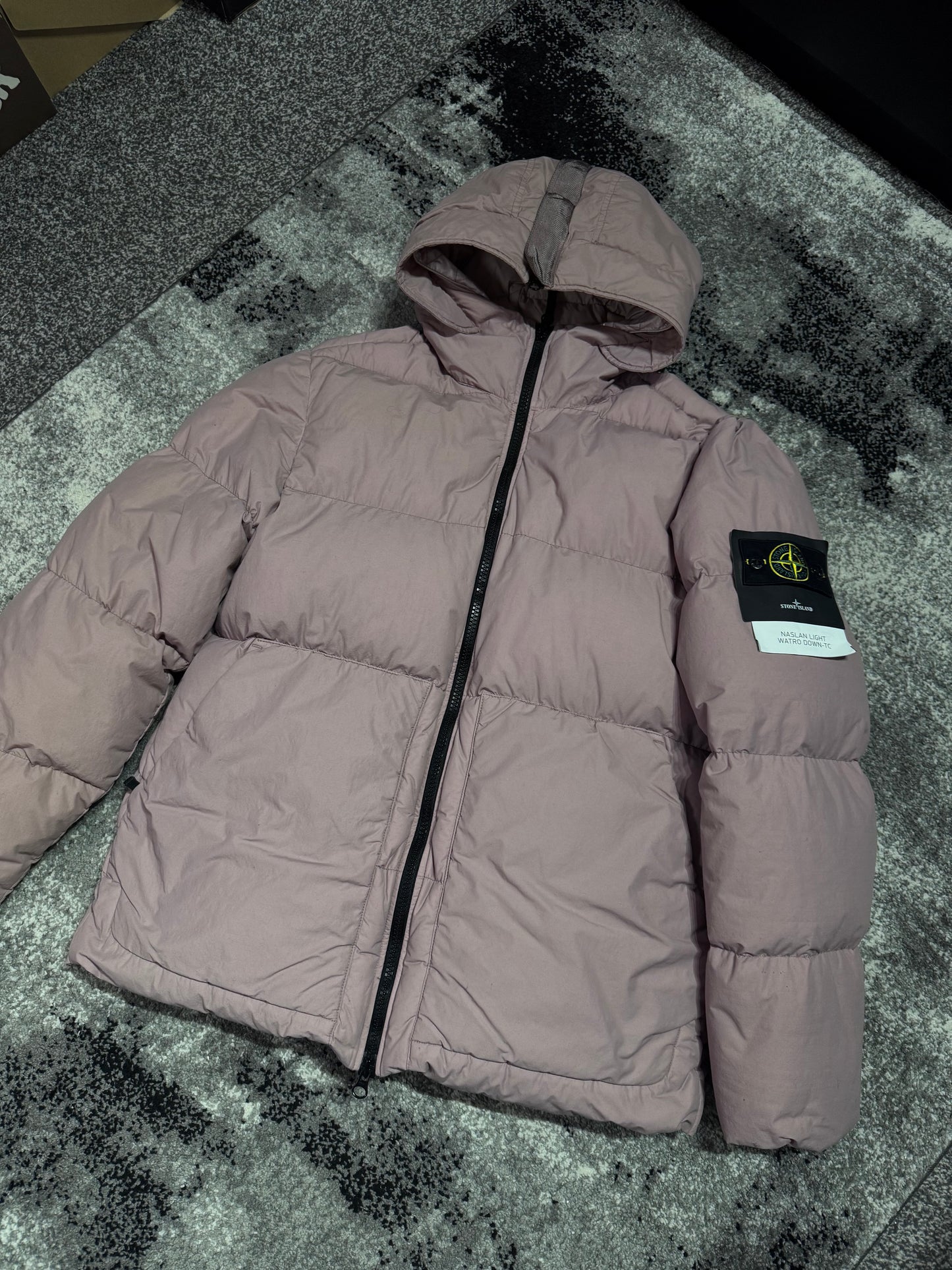 Stone Island Naslan Watro Down-TC Puffer Pink