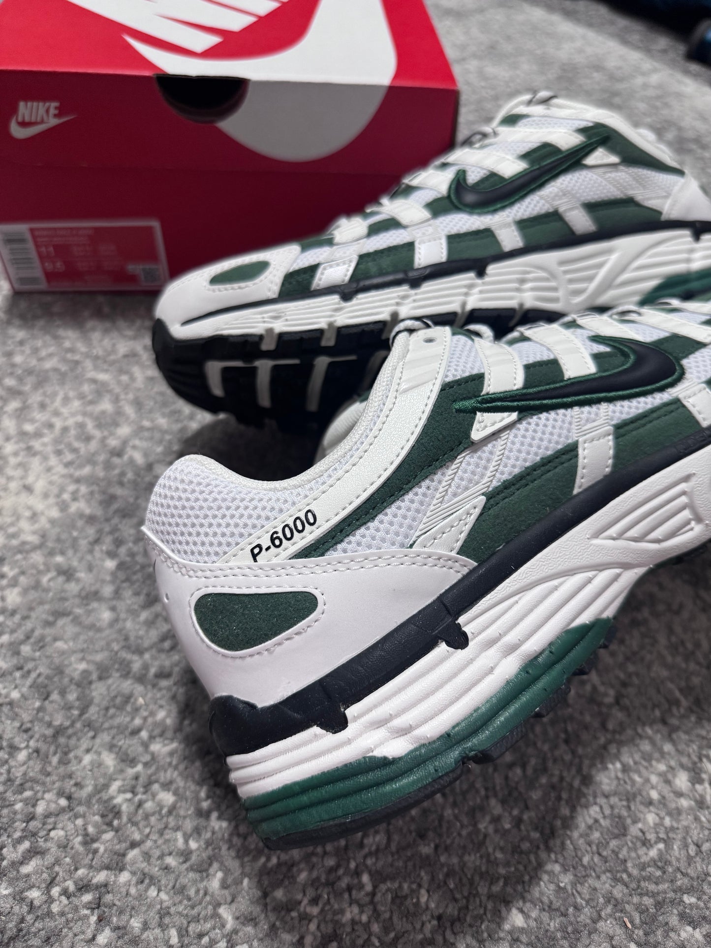 Nike P6000 “Summit White/Fir Black”