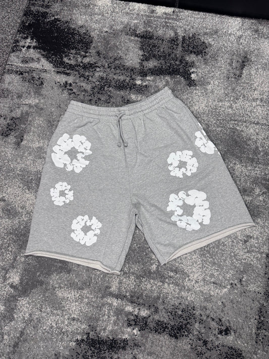 Denim Tears “Cotton Wreath” Shorts Grey