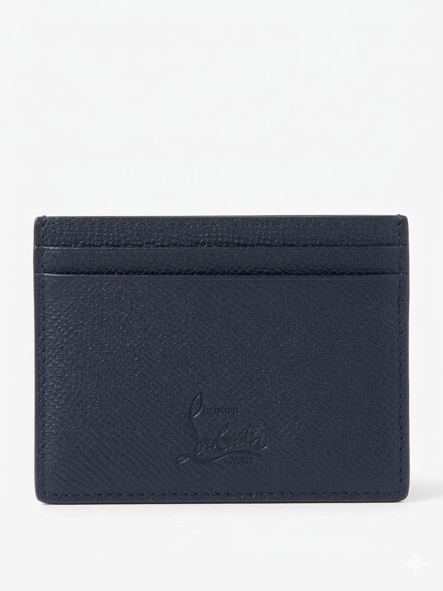 Christian Louboutin ‘Groovy’ Cardholder Navy