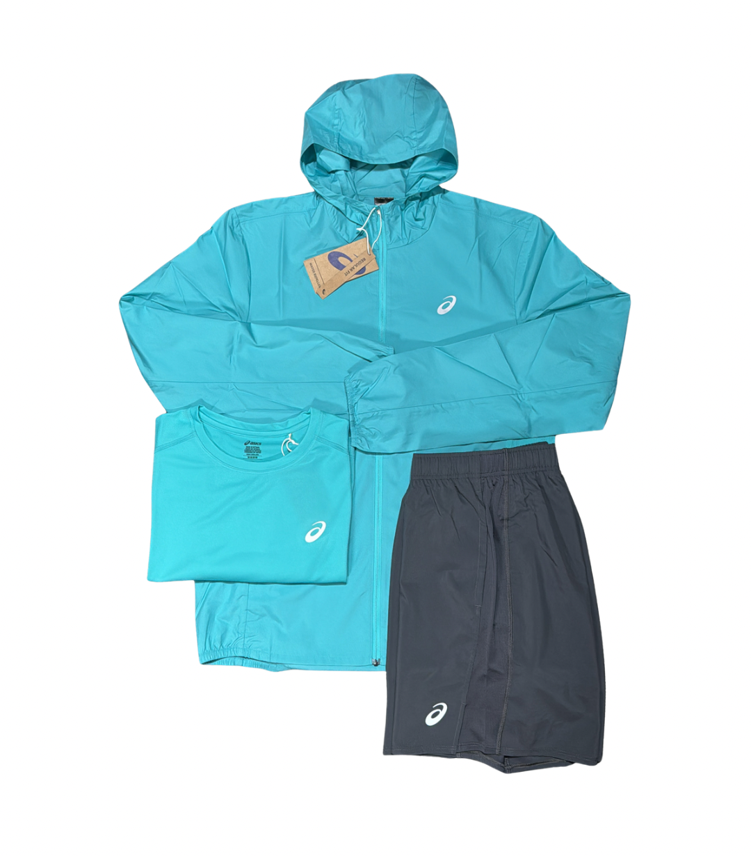 Asics Core Tri-Set Energy Aqua/Carrier Grey