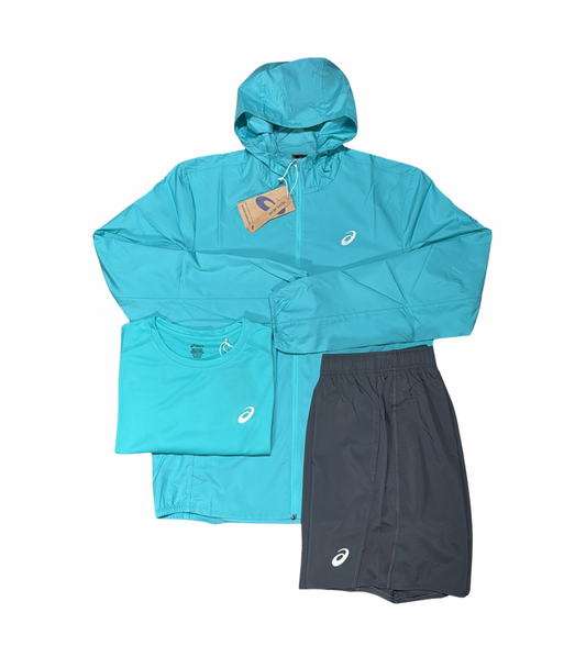 Asics Core Tri-Set Energy Aqua/Carrier Grey