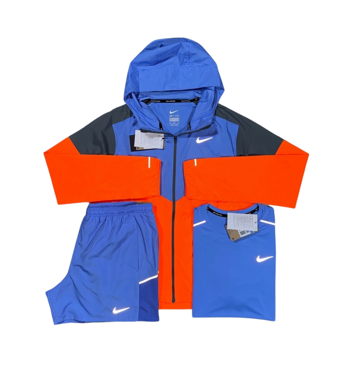 Nike Miler Tri-Set Royal Pulse/Total Orange