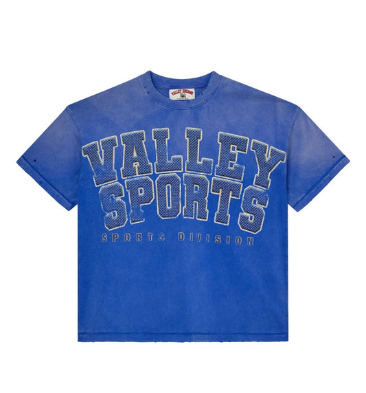 Valley Dreams ‘Valley Sports’ Tee - Sapphire