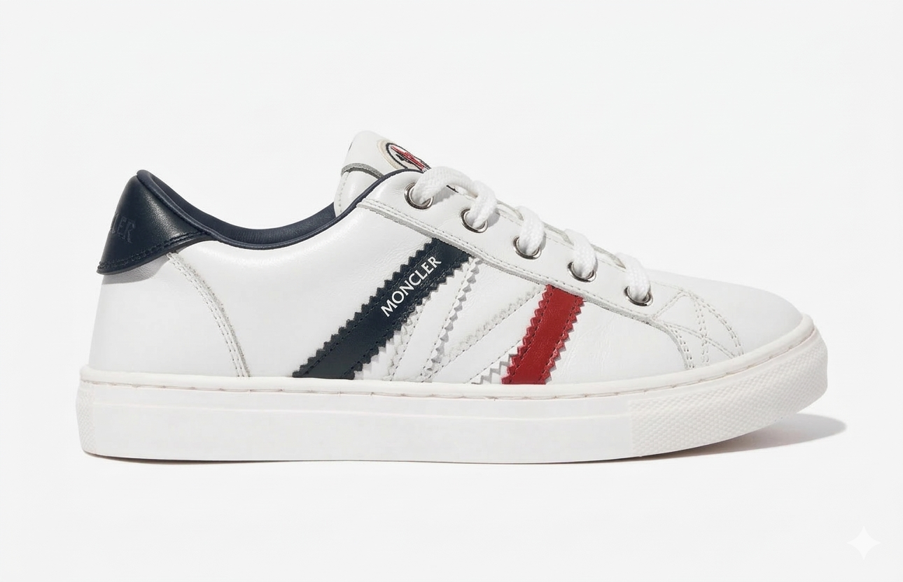 Moncler Enfant Petit Monaco Low Top Trainer