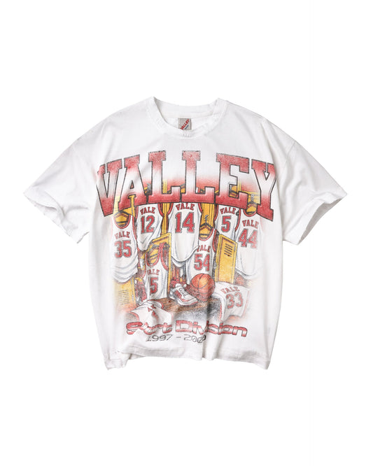 Valley Dreams Bleachers Tee White