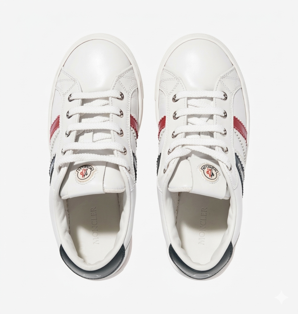 Moncler Enfant Petit Monaco Low Top Trainer