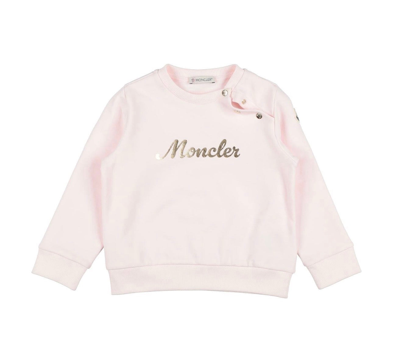 Moncler Enfant Logo-Print Crewneck Sweatshirt