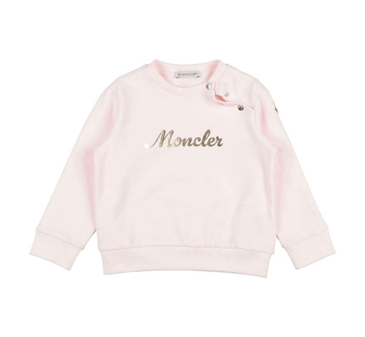 Moncler Enfant Logo-Print Crewneck Sweatshirt
