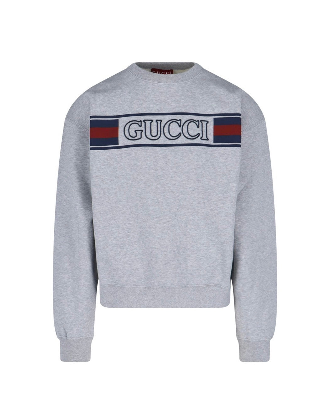 Gucci Web Cotton Jersey Sweatshirt