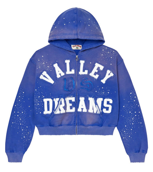 Valley Dreams Classico Zip Up Sapphire