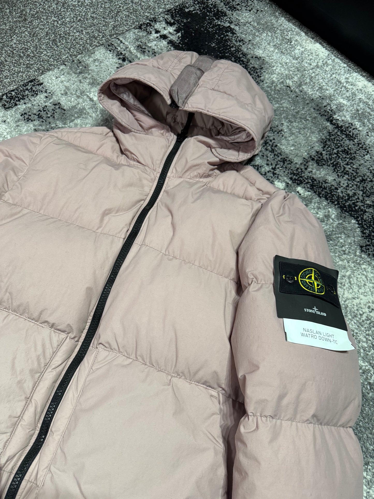 Stone Island Naslan Watro Down-TC Puffer Pink