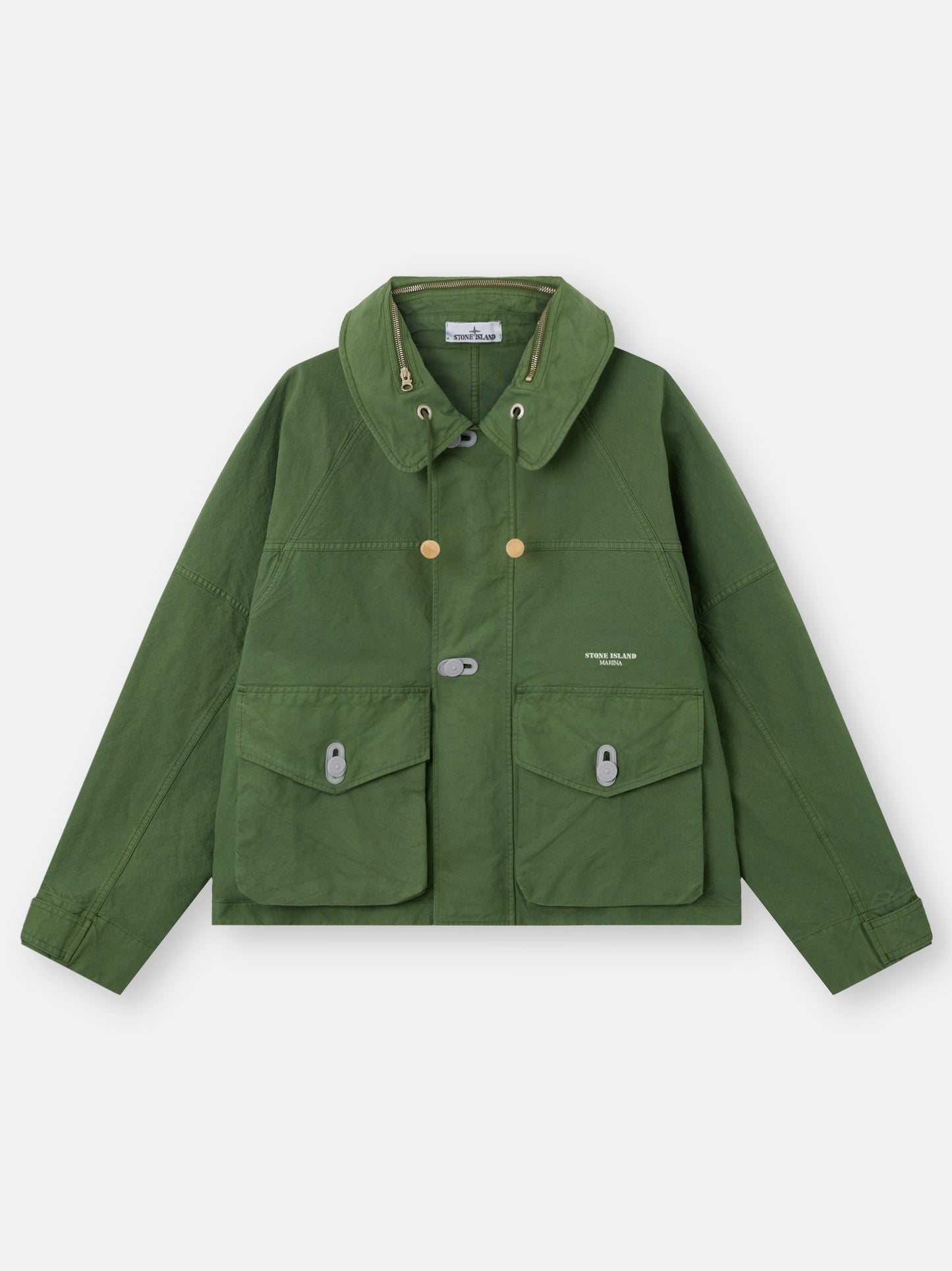 Stone Island Marina Nyco Panama-TC Jacket Quartz Green
