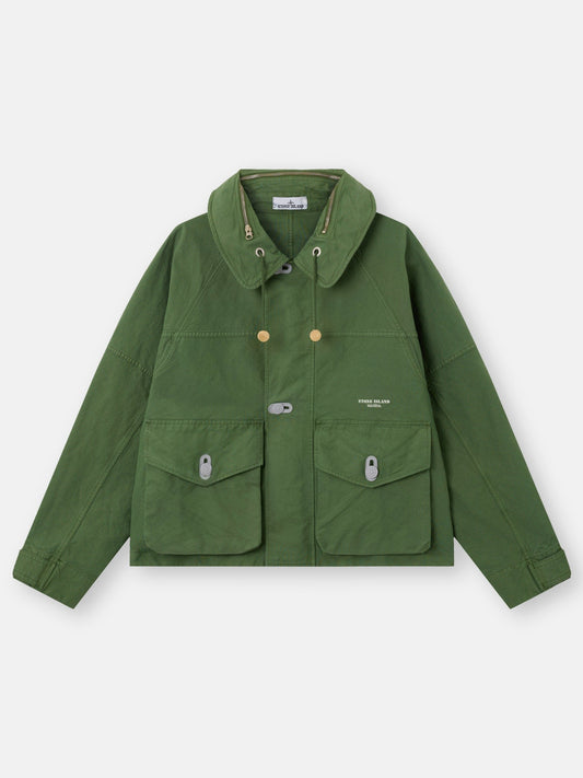 Stone Island Marina Nyco Panama-TC Jacket Quartz Green