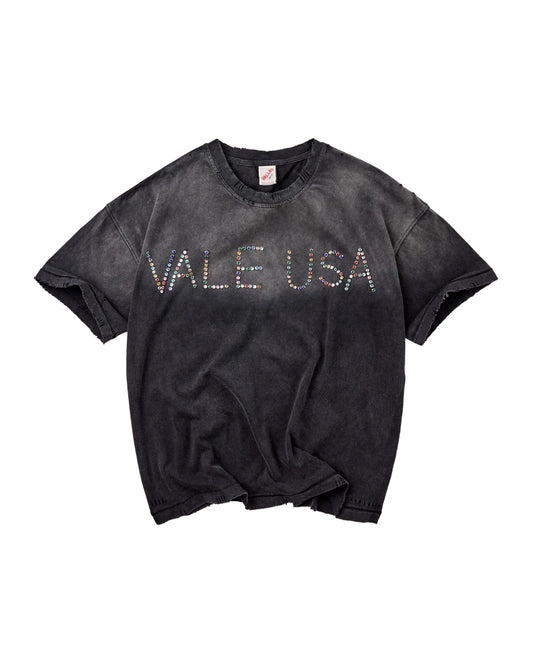 Valley Dreams DIY USA Tee Black