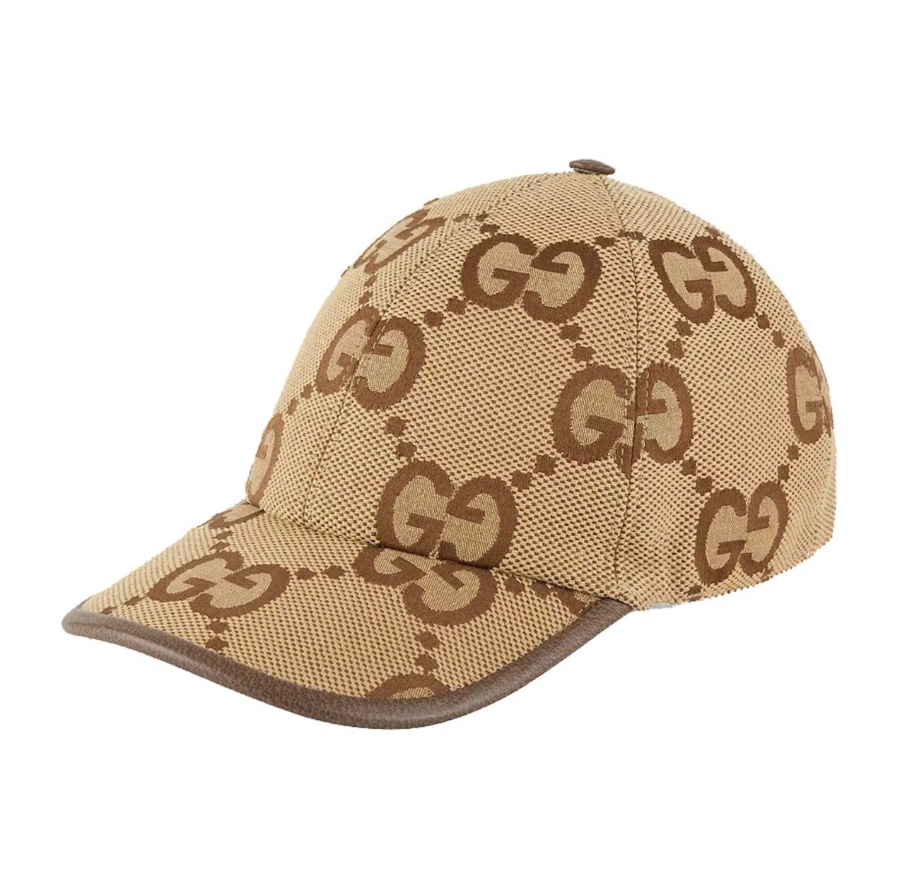 Gucci Jumbo Monogram Beige Cap