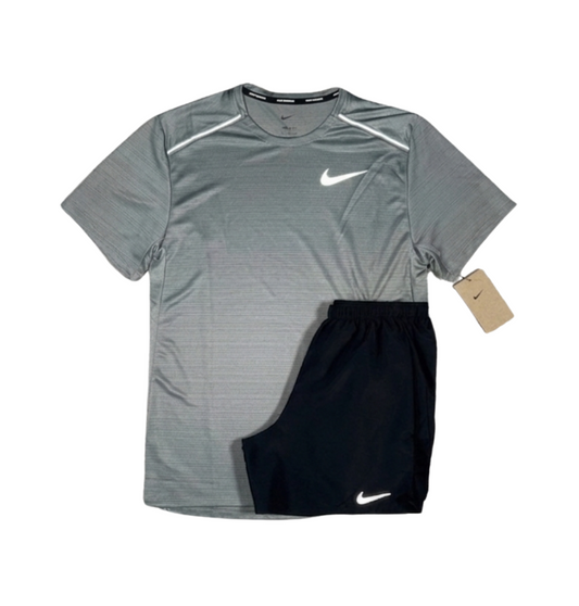 Nike Miler 1.0 Grey/Black Set 7inch