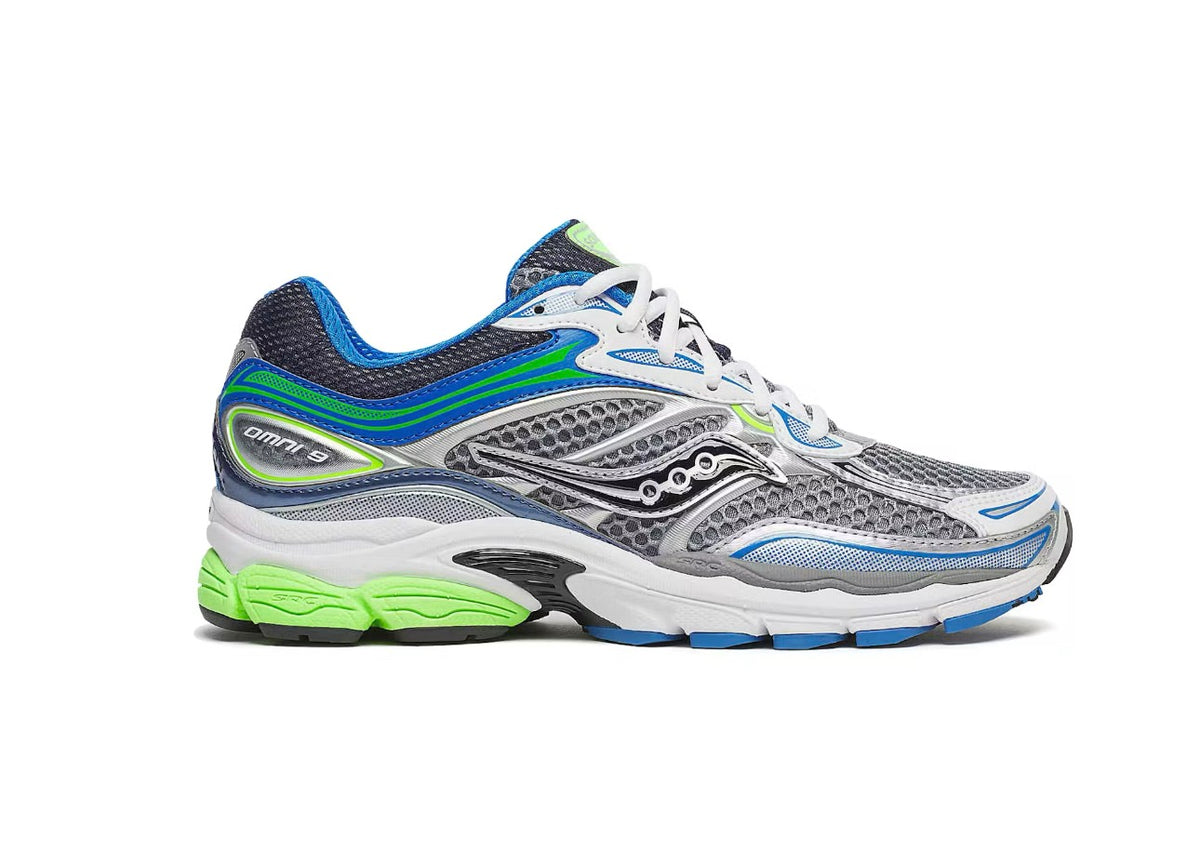 Saucony Progrid Omni 9 Grey/Slime USA Exclusive